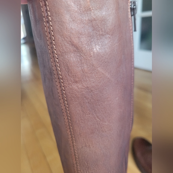 Fly London Knee High Leather Boots - Picture 5 of 8